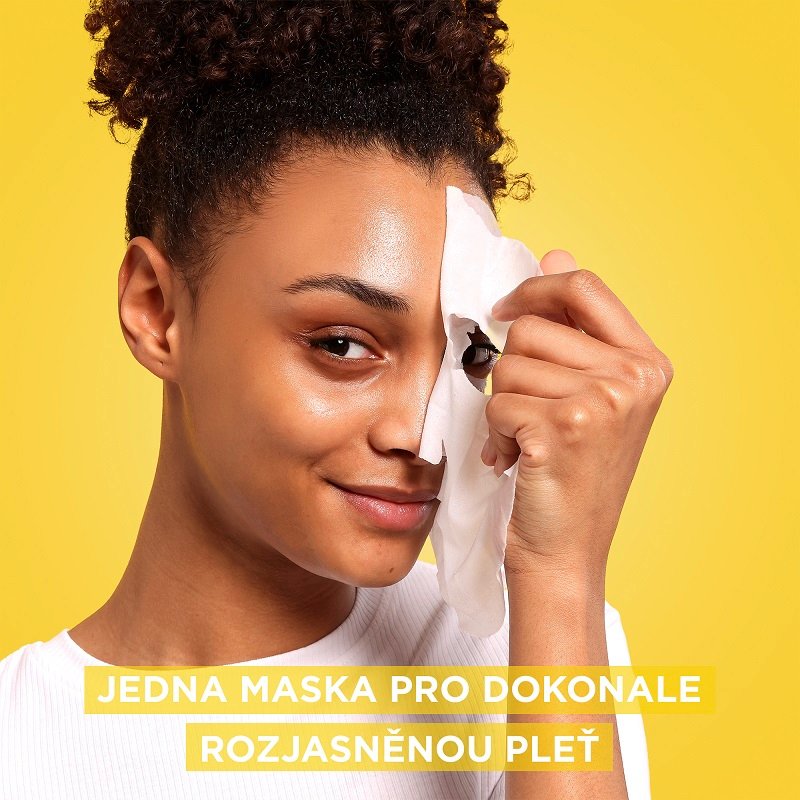 Garnier textilní maska s vitamínem C pro rozjasnění pleti - 7